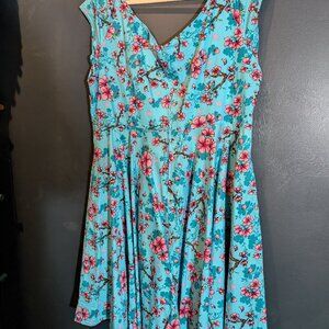 Cherry Blossom Cotton Dress